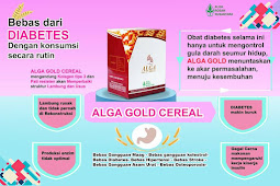 Jual Alga Gold Cereal HERBAL KENCING MANIS Di Kisaran | WA : 0857-4839-4402