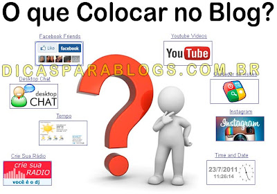 Quais os Melhores Gadgets para Blog