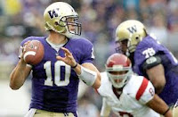 Jake Locker of the Washington Huskies