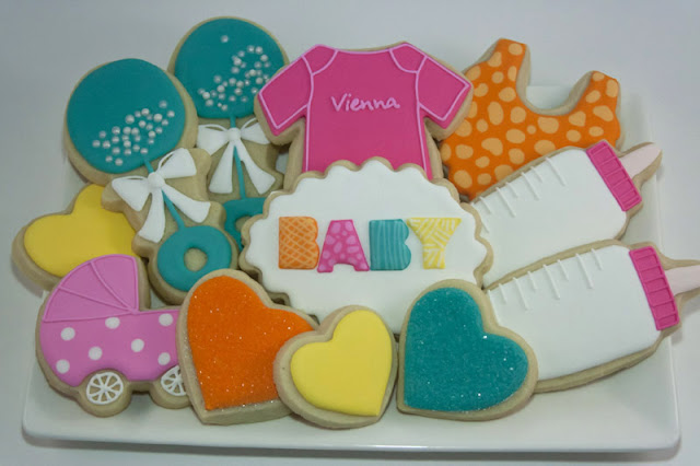 baby cookie platter