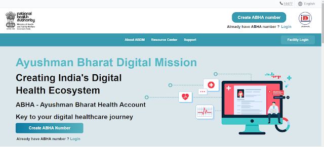 Ayushman Bharat Health ID Card