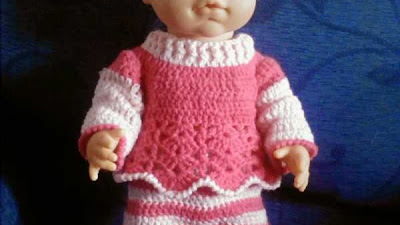 Cómo hacer ropa para muñecas a crochet Fácil paso a paso