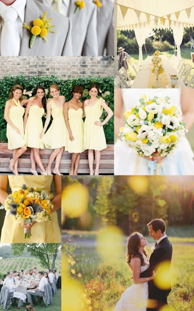 Yellow Fall Wedding Palette