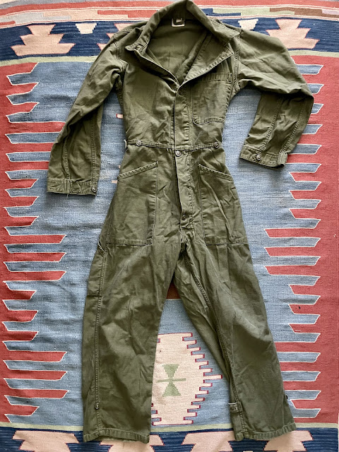 Vintage 70s Coveralls Flatlay