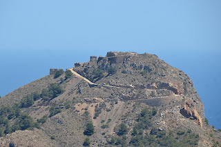 Another view of anti-aircraft fortification on Cabo Tiñoso