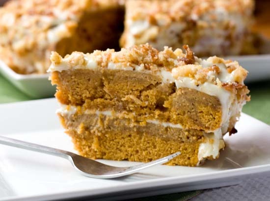 5pumpkin crunch cake