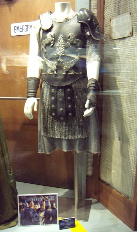 Russell Crowe's Maximus costume in Galdiator