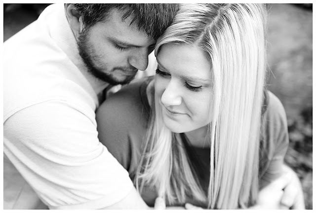 engagement session at Deming Park in Terre Haute, Indiana