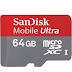 Cartão Micro Sdhc 64gb Ultra Sd Sandisk Classe 10 30mb/s