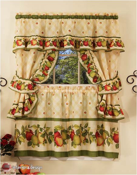 Elegant Kitchen Curtains 35