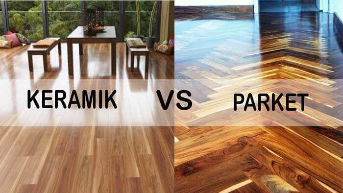 Keramik motif kayu vs lantai  parket Mana yang terbaik di 