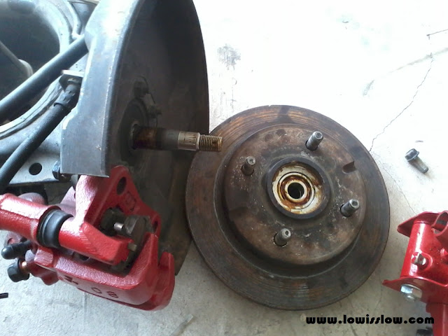 DIY : Rear Disc Brake Conversion for Perodua Kancil