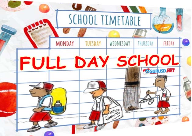 Jadwal Full Day School SD Lengkap Bisa di Sesuaikan