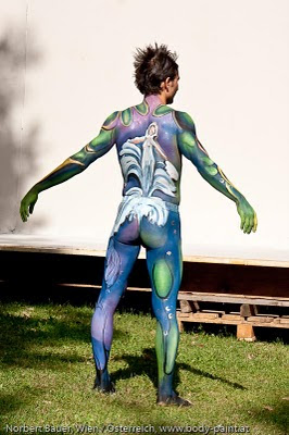 New Back Body Painting