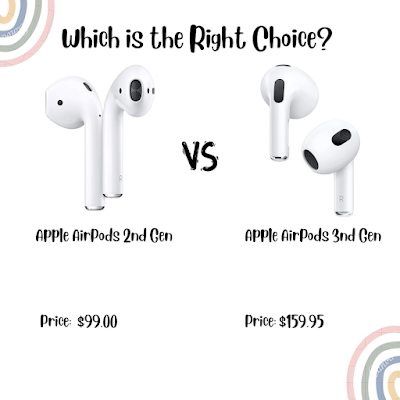Apple AirPods (3rd Generation) vs Apple AirPods (2nd Generation)