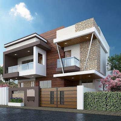 model rumah gaya eropa modern tercantik mewah | rumah