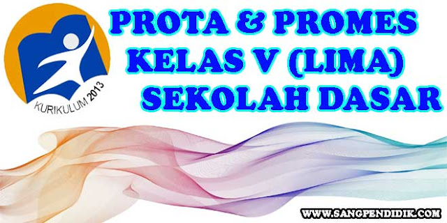 Program Tahunan yang akan dibuat oleh guru berisi tentang Tema, Sub Tema, Pembelajaran dan alokasi waktu. Jadi dengan menyusun Prota, maka guru dapat memetakan Tema, Sub Tema, dan Pembelajaran yang disesuaikan dengan alokasi waktu dalam 1 Tahun. Program Tahunan ini sebagai rencana umum pelaksanaan pembelajaran muatan mata pelajaran setelah diketahui kepastian jumlah jam pelajaran efektif dalam satu tahun.    Program Tahunan yang telah dibuat nantinya akan dijabarkan lebih mendetail lagi dalam bentuk Program Semester. Intinya Program semester merupakan penjabaran dari program tahunan. Program semester ini berisikan garis-garis besar mengenai hal-hal yang hendak dilaksanakan dan dicapai dalam semester tersebut. Dengan program semester ini guru dapat memetakan KD, Tema, Sub Tema atau Pembelajaran berdasarkan hari efektif dalam satu semester. Sehingga guru mampu menyesuaikan dan menyelesaikan semua materi dalam satu semester dengan tepat waktu.   Melihat begitu pentingnya Prota dan Promes, maka guru wajib membuat atau menyusunnya yang disesuaikan dengan kalender pendidikan. Pada hari ini saya akan berbagi Prota dan Promes Kelas V, Silahkan klik DISINI untuk mengunduh Program Tahunan (Prota) dan klik DISINI untuk mengunduh Program Semester (Promes) Semester 1.   Prota dan Promes ini dapat disesuaikan dengan situasi dan kondisi di daerah masing-masing. Mengingat kalender pendidikan di setiap daerah belum tentu sama, jadi prota dan promes ini dapat dimodifikasi sesuai keperluan masing-masing. Bapak/ibu dapat menyebarluaskan prota dan promes ini kepada rekan-rekan guru lainnya dengan harapan dapat sedikitnya membantu mereka dalam penyusunan administrasi kelas.