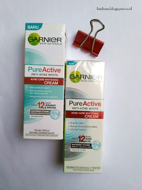 Garnier Pure Active Acne-Care Whitening Cream