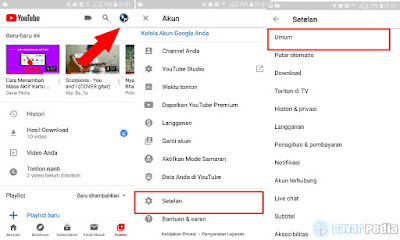 Cara Mengaktifkan Serta Menggunakan Fitur Dark Mode di YouTube Hp Android