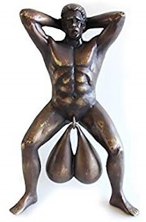 Doorballs, Is Tiny Muscular Man With Large Dangling Balls That Functions As A Door Knocker
