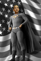 Obama Superman Grafic Image