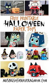 Halloween paper crafts