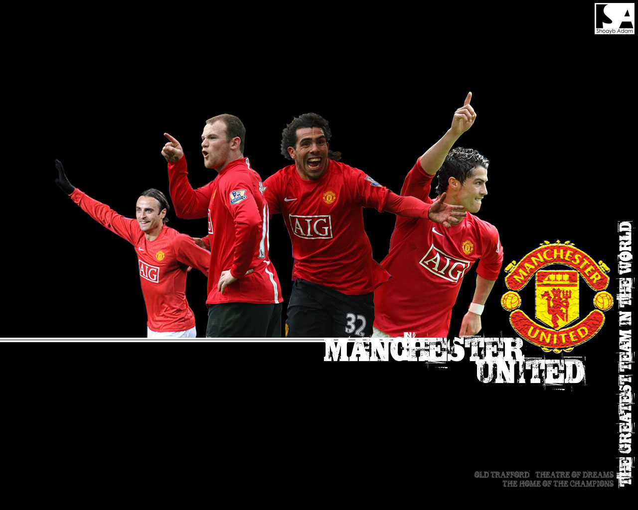 61 Gambar Manchaster United Pemain Logo Dan Wallpaper