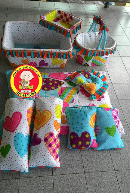 set tilam & bakul baby murah 