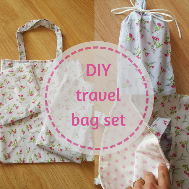 DIY travel bag set