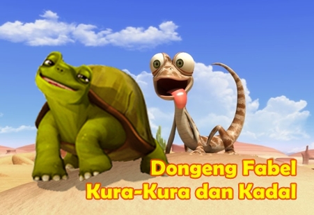 Dongeng Fabel Kura-Kura dan Seekor Kadal  Cerita Dongeng 