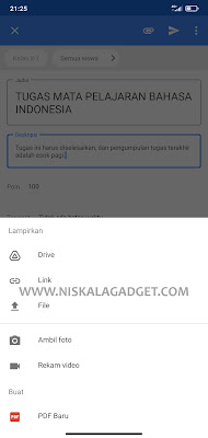 Membuat Tugas Kelas di Google Classroom