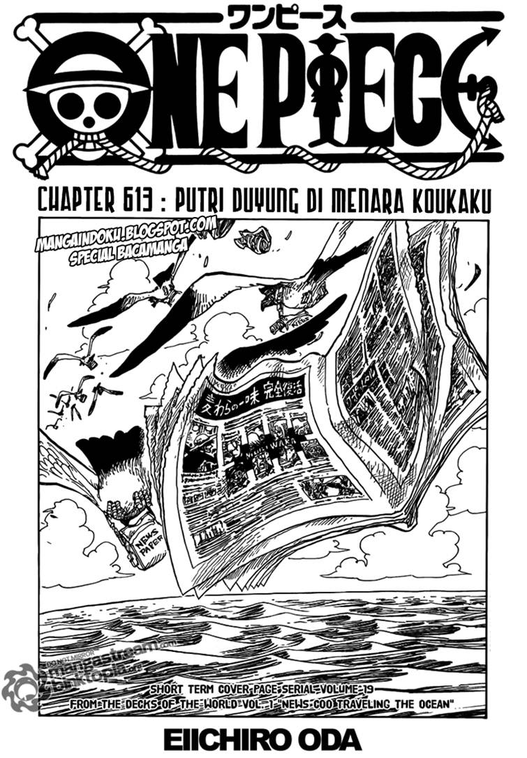 One Piece Chapter 613 (Indonesia) : "Putri Duyung dimenara 