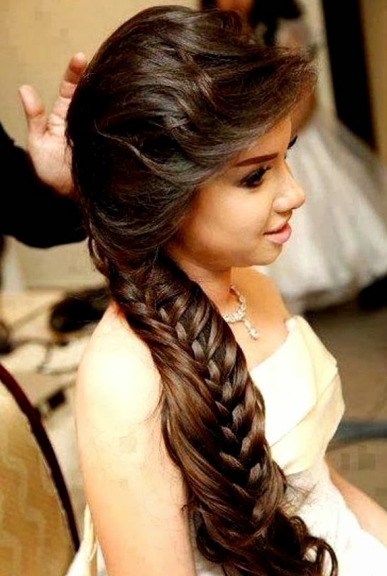 Wedding-Bridal Hair Styles-Perfect Hair Styles For Party ...