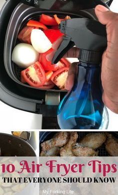 10 Air Fryer Tips and Tricks to get the best Air Fried Foods. Every Air Fryer Owner should know these. #Airfryer #Airfryerrecipes #tipsandtricks #airfryertipsandtricks #airfryercooking