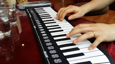 Đàn piano cuộn - Soft keyboard piano 49 keys