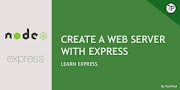 Create a simple web server with Express(Node JS)