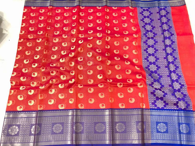 Banarasi Organza Silk Sarees