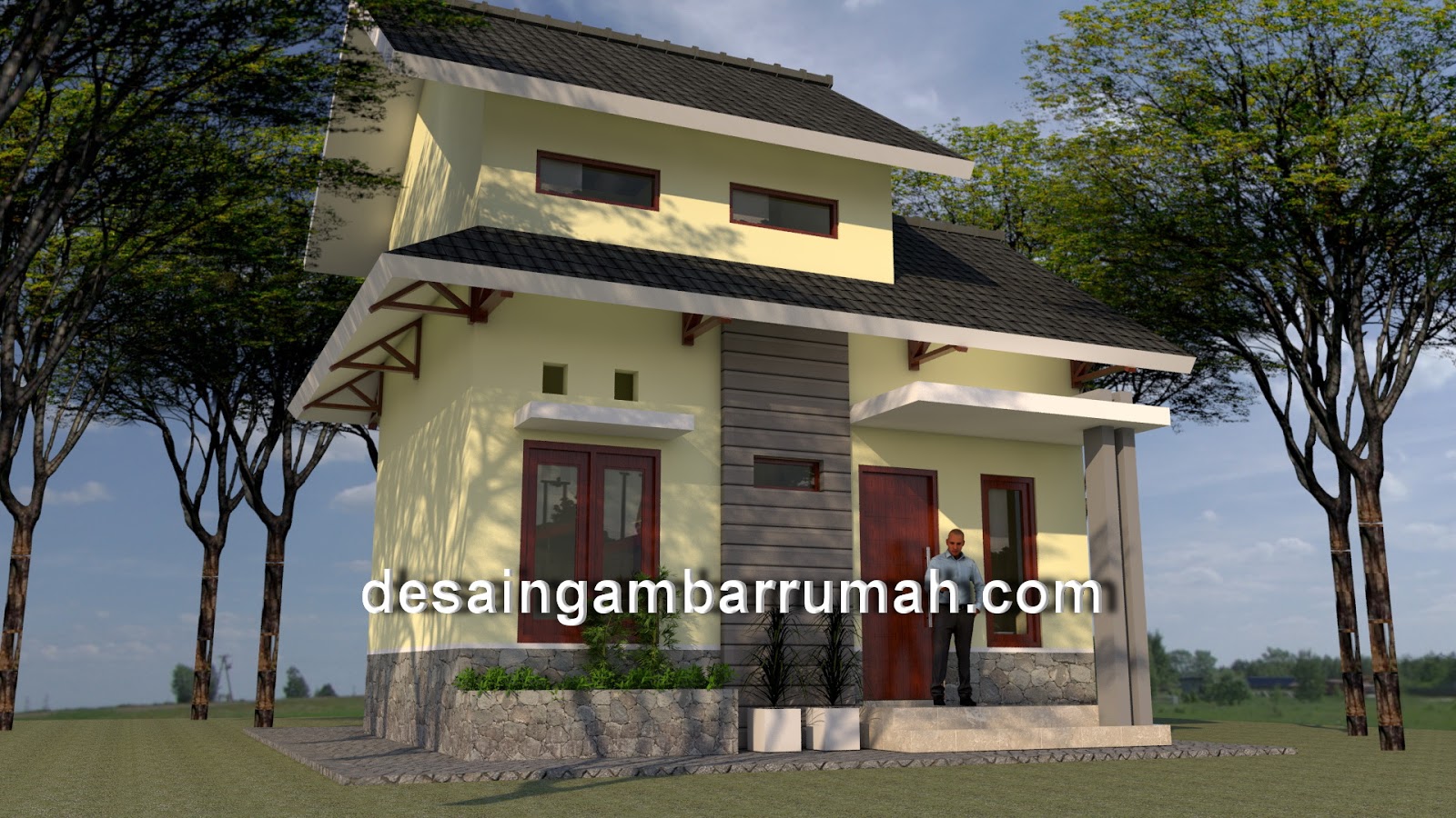 Desain Rumah Mungil 7x5 M Jasa Desain Gambar Rumah Minimalis Online Murah Harga Terjangkau