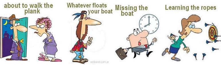 i heart english: boat idioms