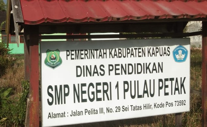 Pengawas Bina Kunjungi SMPN 1 Pulau Petak