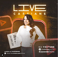 Notícias Gospel - Hoje tem Live da cantora Cassiane