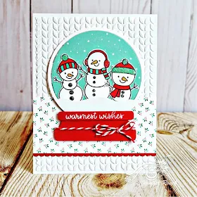 Sunny Studio Stamps: Feeling Frosty Customer Card by Jennifer Roach