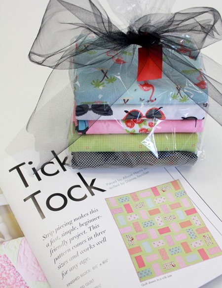 Tick Tock quilt kits