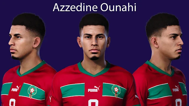 eFootball PES 2021 Azzedine Ounahi Face 2024