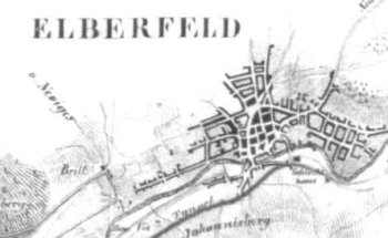 Situationsplan 1837, Elberfeld