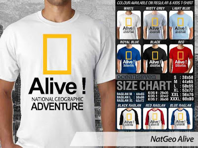 T shirt National Geographic Alive