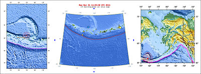 sismo islas rat, aleutianas, Alaska 31 de octubre de 2011