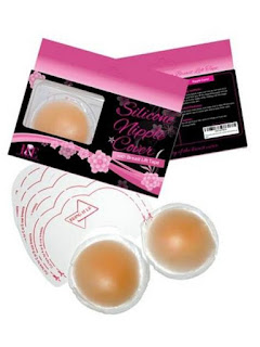 Reusable Silicone Nipple Covers with Breast lift tape