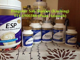 ESP SHAKLEE; Ostematrix; Vita C shaklee; Alfalfa; Vita lea Shaklee; B-Complex Shaklee; Set berpantang Shaklee; Tingkatkan susu ibu bersamam Shaklee; Shaklee Kuching