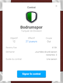 online soccer manager choix équipe